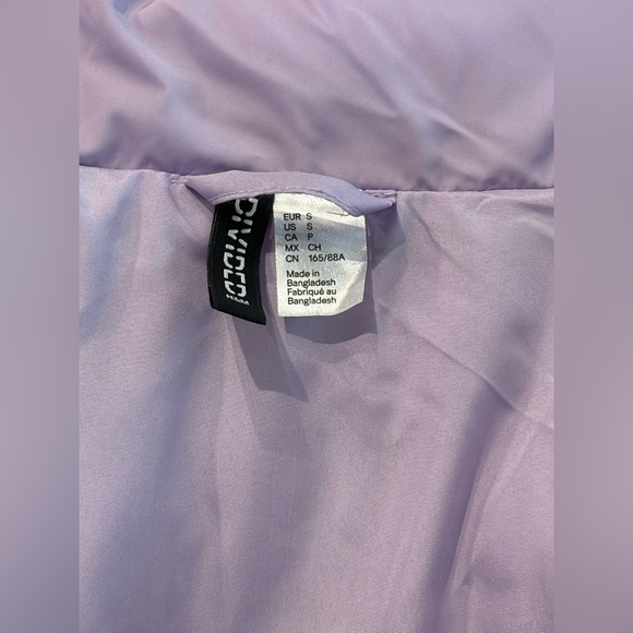 H&M Lavender Puffer Jacket - Picture 5 of 5